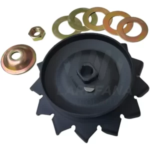 KIT DE POLEA ALTERNADOR NEGRA CON ACCESORIOS PARA VW SEDAN VOCHO