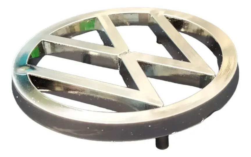 EMBLEMA DE COFRE DE PLÁSTICO CROMADO TIPO ORIGINAL PARA VW SEDAN VOCHO