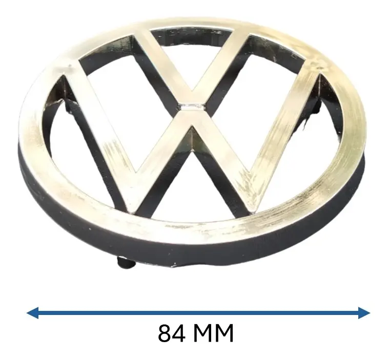 EMBLEMA DE COFRE DE PLÁSTICO CROMADO TIPO ORIGINAL PARA VW SEDAN VOCHO - Image 2