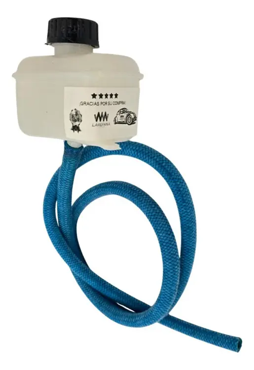 KIT DE DEPOSITO DE LIQUIDO DE FRENOS Y MANGUERA AZUL PARA VW SEDAN VOCHO - Image 2
