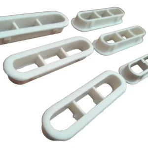 KIT DE REJILLAS BLANCAS PARA CALEFACCIÓN DE MEDALLON VW SEDAN VOCHO