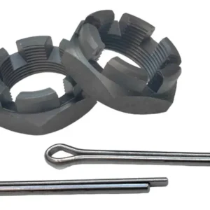 PAR DE TUERCAS CASTILLO TRASERAS CON CHAVETAS PARA VW COMBI
