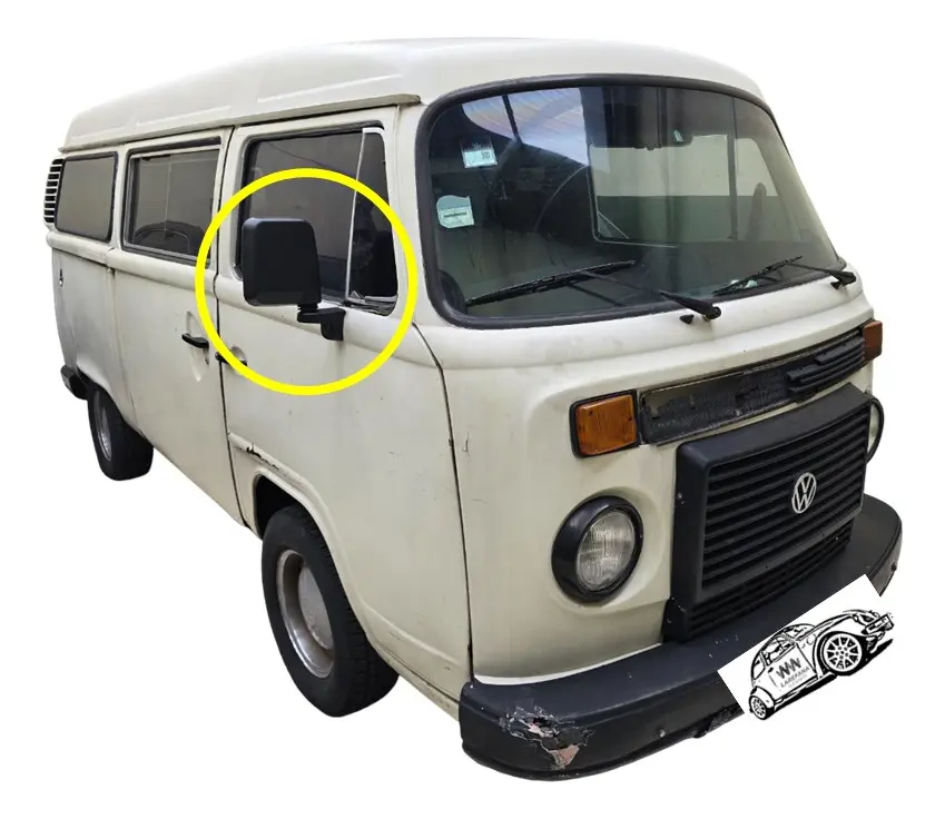 PAR DE ESPEJOS LATERALES FIJOS PARA VW COMBI - Image 6