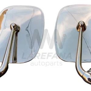 PAR DE ESPEJOS MÉTALICOS CROMADOS PARA VW COMBI
