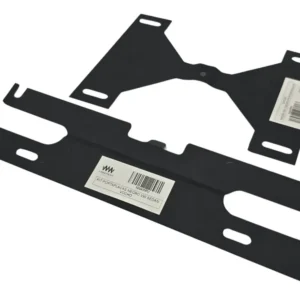 PAR DE PORTAPLACAS NEGRO PARA VW SEDAN VOCHO