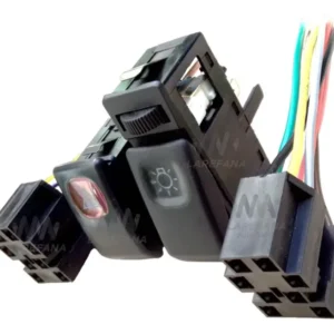KIT DE SWITCH DE LUCES E INTERMITENTES TECLA CON ARNES PARA VW SEDAN VOCHO