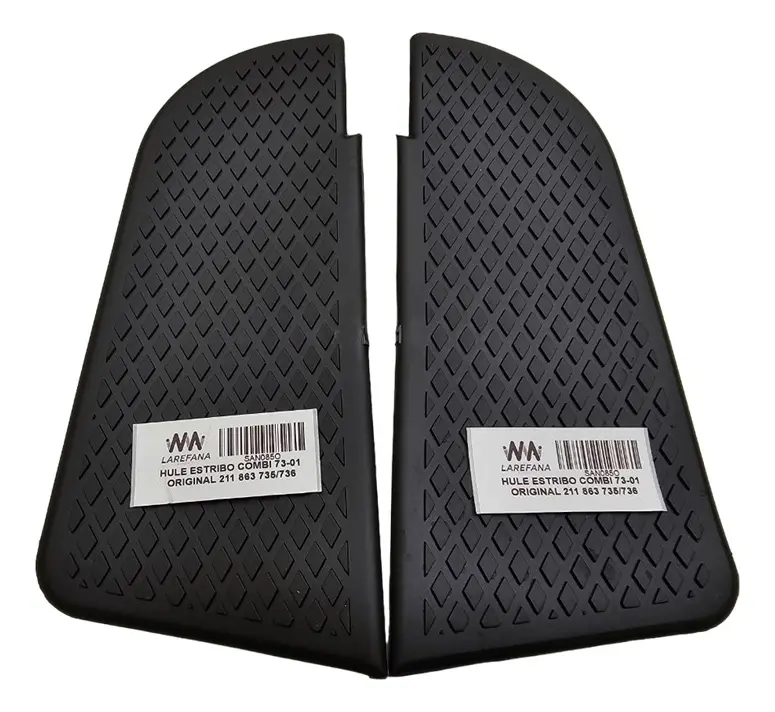 PAR DE HULE ESTRIBO PARA VW COMBI ORIGINAL