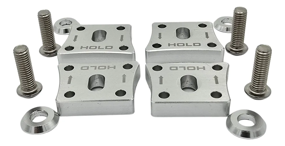 KIT DE 4 GRAPAS BILLET ALUMINIO PARA TANQUE DE GASOLINA DE VW SEDAN VOCHO - Image 5