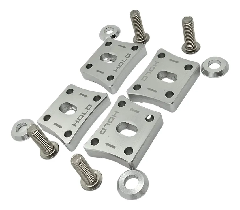 KIT DE 4 GRAPAS BILLET ALUMINIO PARA TANQUE DE GASOLINA DE VW SEDAN VOCHO - Image 6
