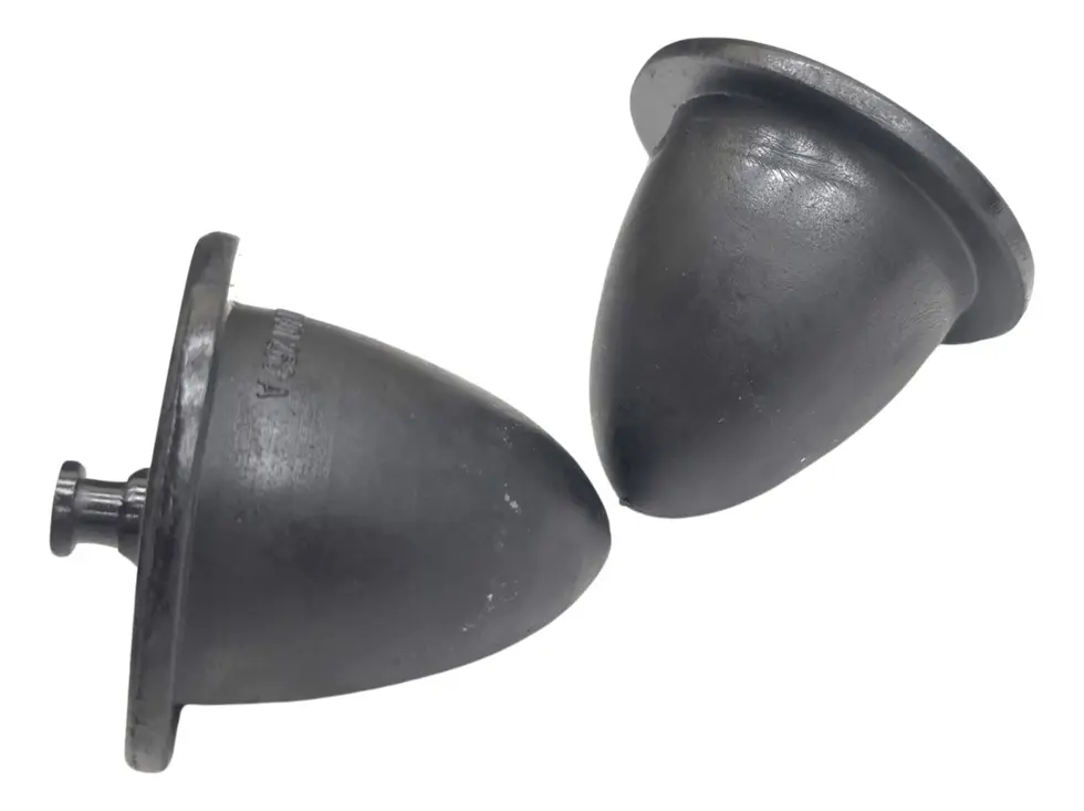 PAR DE TOPES DE SUSPENSIÓN DELANTERO (PILONCILLO) PARA VW COMBI