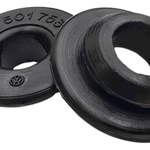 PAR DE GOMA DE OREJA PARA SUSPENSION TRASERA DE VW SEDAN VOCHO