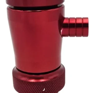 BOCA DE RELLENO DE ACEITE ROJA BILLET PARA TORRE DE ALTERNADOR DE VW SEDAN VOCHO