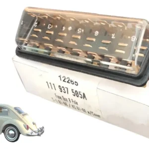 TABLILLA PORTAFUSIBLE PARA VW SEDAN VOCHO CLÁSICO DE 8 TERMINALES