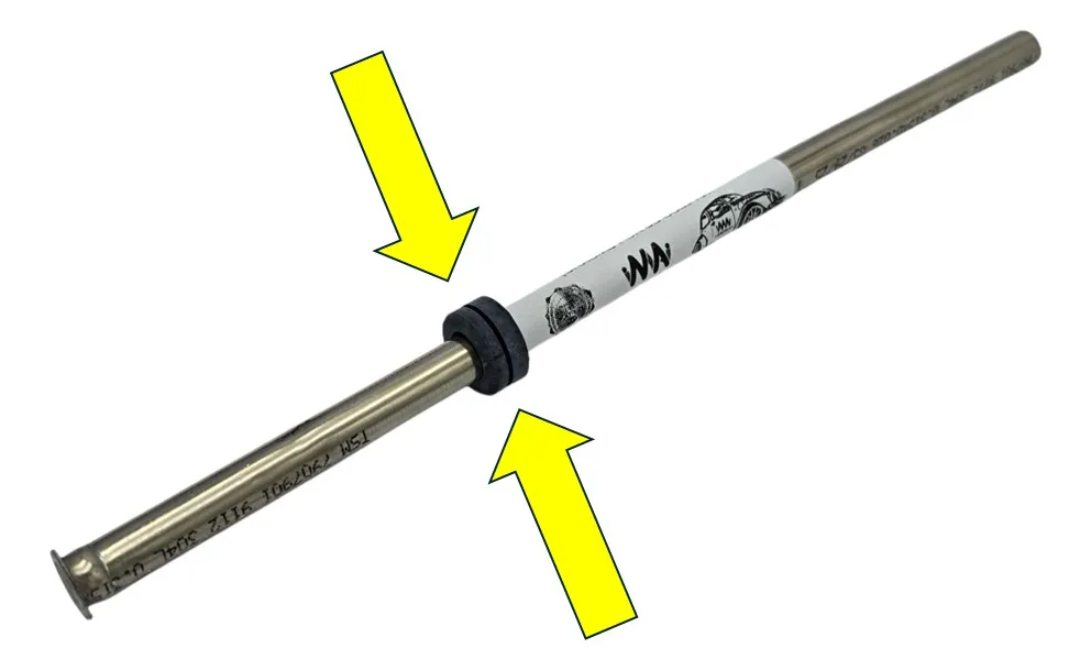 GOMA PARA TUBO GUIA DE CHICOTE ACELARADOR PARA VW SEDAN VOCHO Y VW COMBI - Image 2