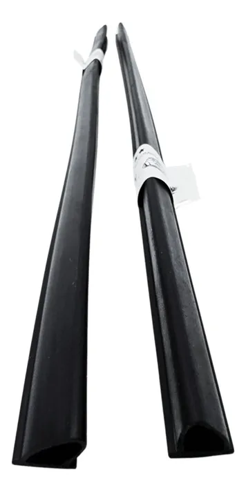 PAR DE HULES DE EMPAQUE PARA VIDRIO DE ALETA-POSTE DE VW COMBI