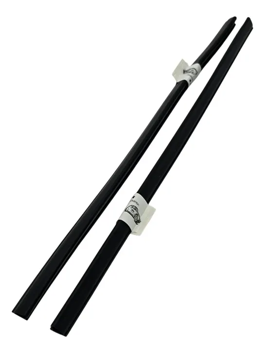 PAR DE HULES DE EMPAQUE PARA VIDRIO DE ALETA-POSTE DE VW COMBI - Image 3