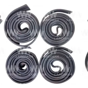 KIT DE JUEGO DE VIVOS SALPICADERA NEGROS CON PAR DE ASIDEROS NEGROS PARA VW SEDAN VOCHO