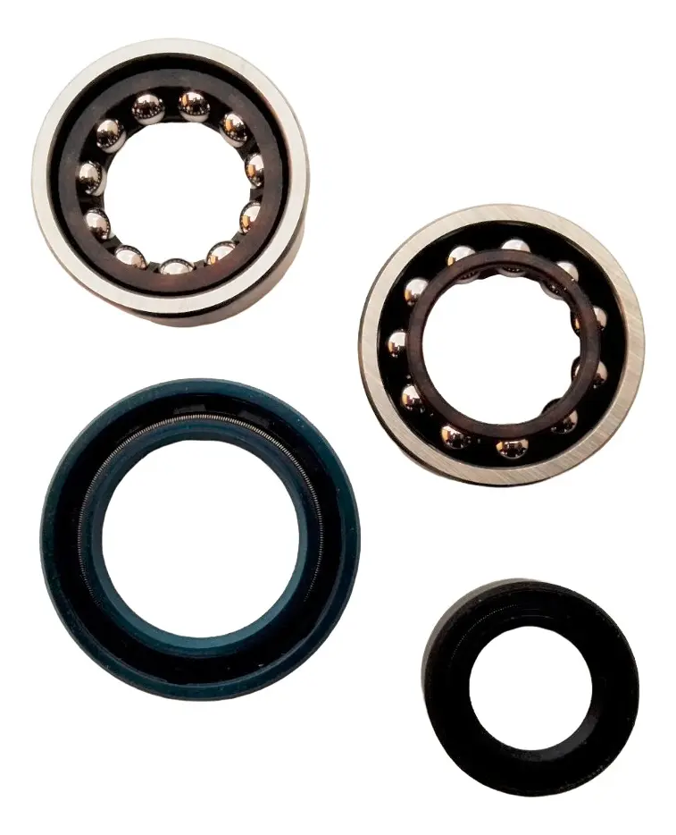 KIT DE REPARACION DE CAJA DE DIRECCION PARA VW SEDAN VOCHO (2 RETENES, 2 BALEROS)