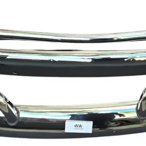 KIT DE DEFENSAS CROMADAS CON BARANDALES PARA VW SEDAN VOCHO