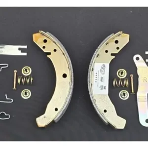 KIT DE BALATAS Y HERRAJES PARA FRENOS TRASEROS DE VW SEDAN VOCHO