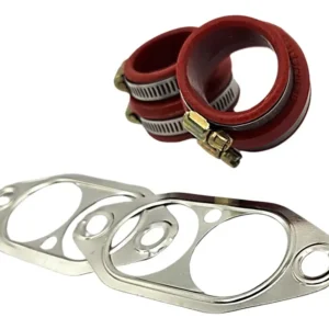 KIT DE MANGUERA CON JUNTAS ROJAS PARA MULTIPLE DE ADMISION DE VW SEDAN VOCHO