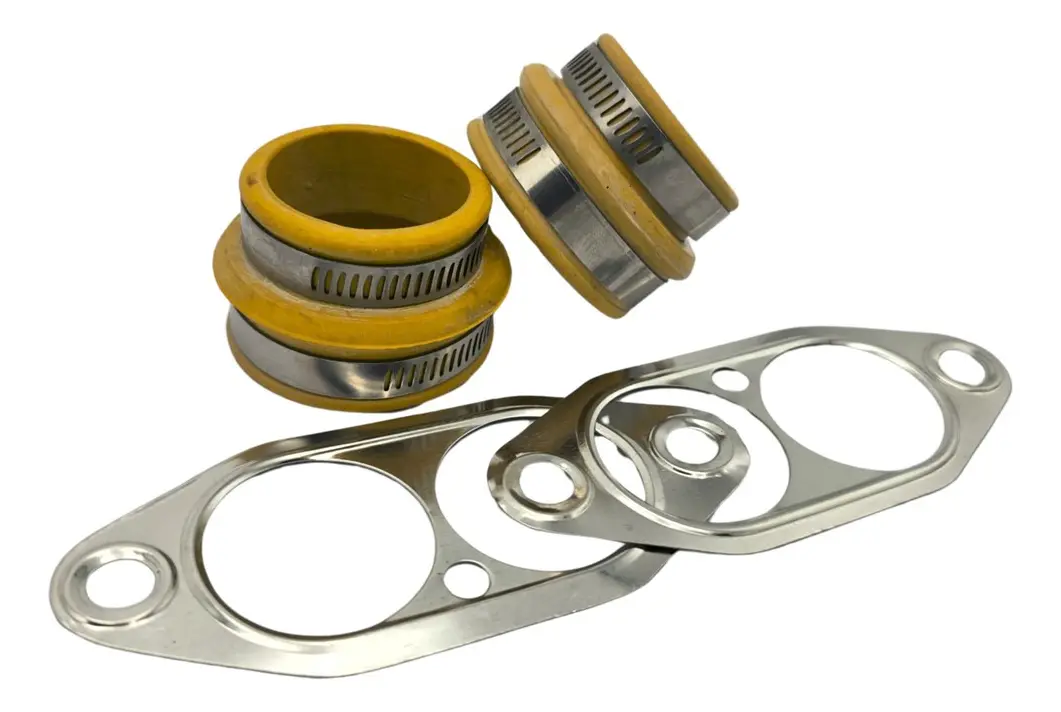 KIT DE MANGUERA CON JUNTAS AMARILLAS PARA MULTIPLE DE ADMISION DE VW SEDAN VOCHO - Image 2