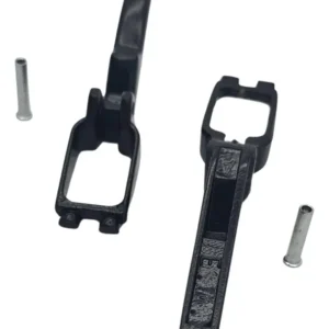 PAR DE GATILLOS NEGROS PARA MANIJA EXTERIOR DE PUERTA PARA VW CARIBE