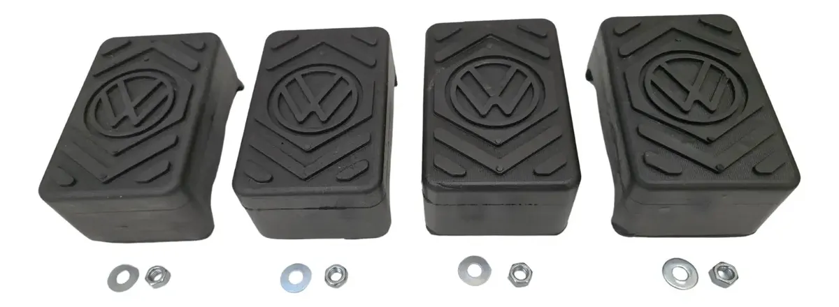 KIT DE 4 GOMAS DE TOPE DEFENSA PARA VW SEDAN VOCHO - Image 4