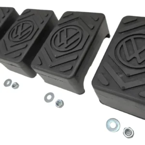 KIT DE 4 GOMAS DE TOPE DEFENSA PARA VW SEDAN VOCHO