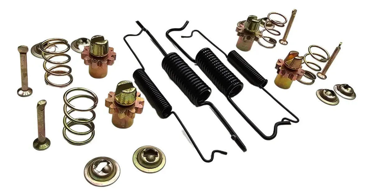 KIT DE HERRAJES PARA FRENOS DE TAMBOR DELANTERO PARA VW SEDAN VOCHO ( DERECHO E IZQUIERDO)
