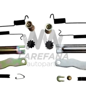 KIT DE HERRAJES/ RESORTES DE FRENO DE TAMBOR TRASERO PARA VW COMBI (DERECHO E IZQUIERDO)
