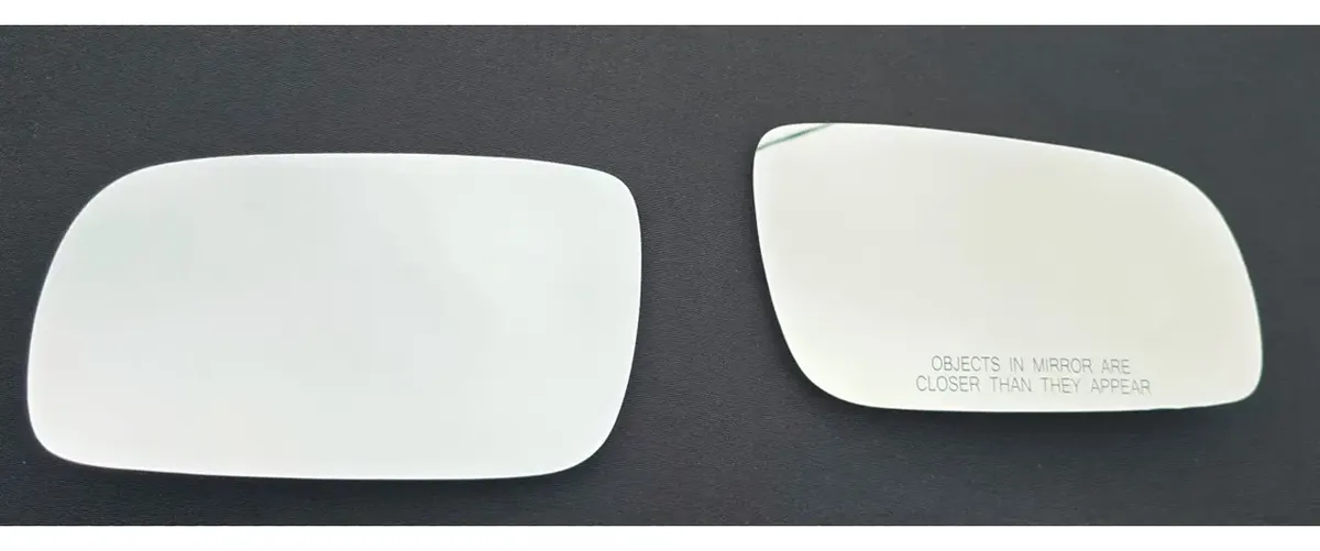 KIT DE LUNAS (IZQUIERDO Y DERECHO) CROMADAS SIN CALEFACCIÓN PARA GOLF Y JETTA A4 CON CALIDAD OEM