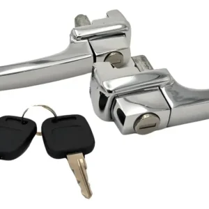 PAR DE MANIJAS CROMADAS PARA PUERTA EXTERIOR DE VW SEDAN VOCHO CLASICO