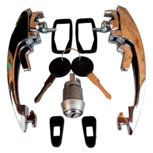 MANIJAS CROMADAS CON SWITCH ABREN A 1 LLAVE PARA VW SEDAN VOCHO