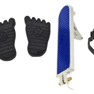 KIT DE PEDAL AZUL DE ACELERADOR Y PIESITOS PARA VW SEDAN VOCHO