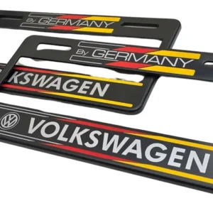 PAR DE PORTAPLACAS VW GERMANY