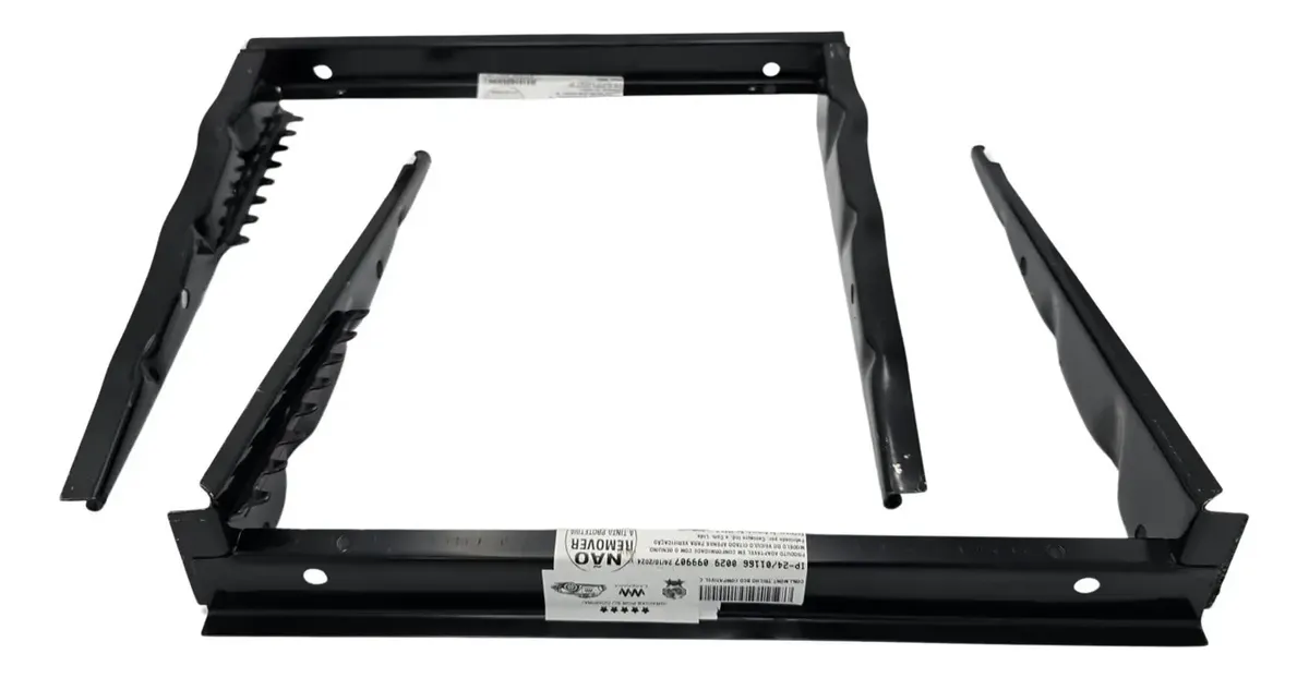 KIT DE 2 RIELES DE ASIENTO NEGROS PARA VW SEDAN VOCHO - Image 3
