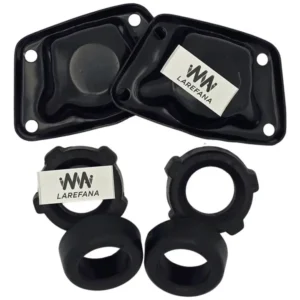 KIT DE GOMAS PARA BARRAS DE TORSION TRASERA CON TAPAS PARA VW SEDAN VOCHO