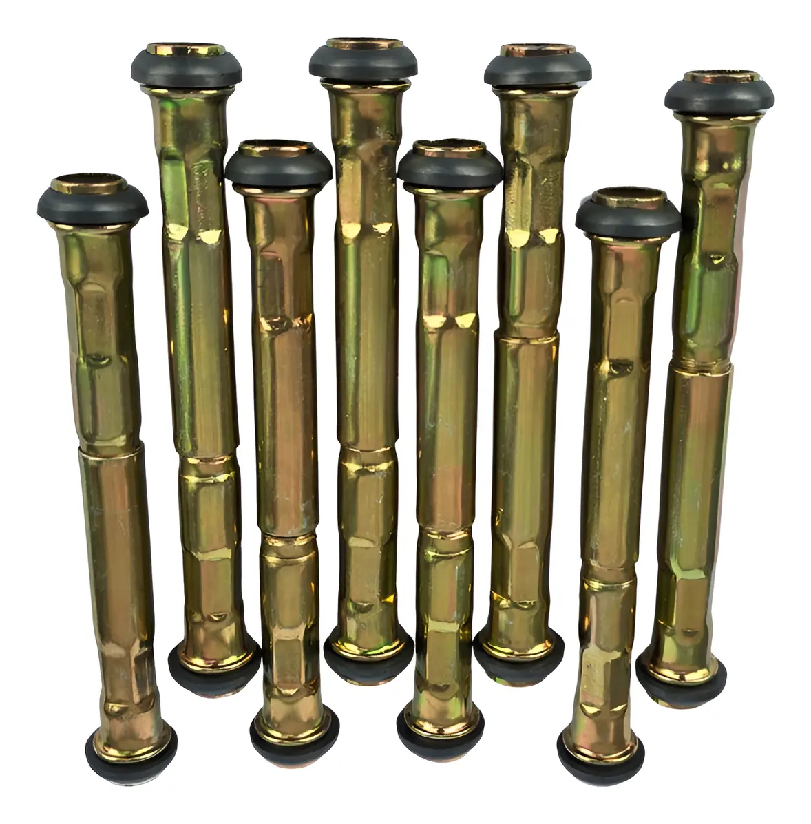 KIT DE 8 TUBOS DE PUNTERIAS AJUSTABLES TROPICALIZADOS CON GOMAS GRAFITADAS PARA VW SEDAN VOCHO