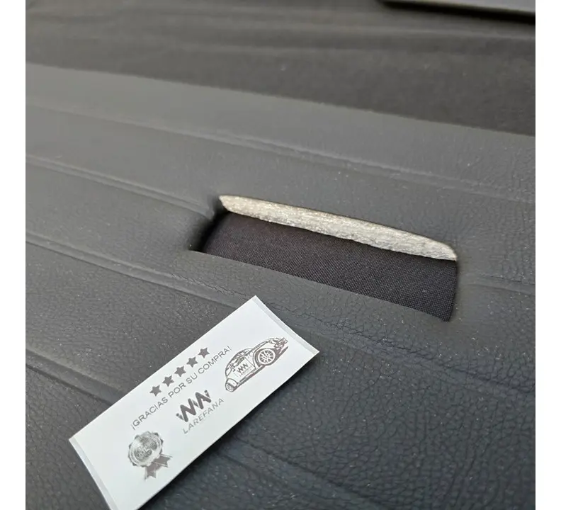 KIT DE TAPAS DE PUERTA NEGRAS CON BOLSA TIPO ORIGINAL PARA VW SEDAN VOCHO - Image 2