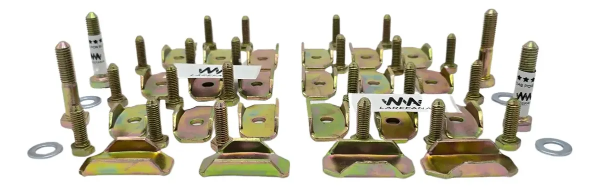 KIT DE TORNILLERIA PARA PISO PLANCHA DE VW SEDAN VOCHO (IMPORTADO)