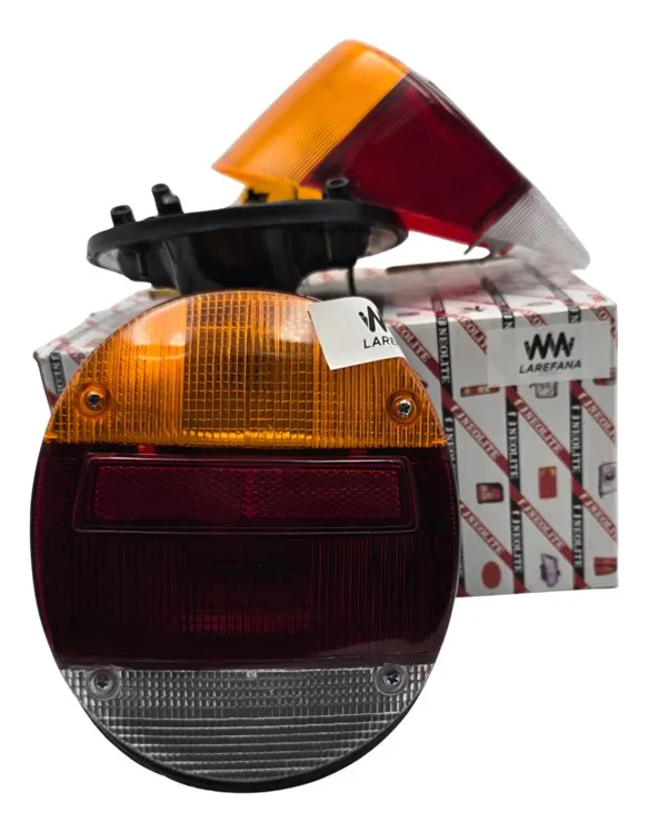 PAR DE CALAVERAS AMBAR PARA VW SEDAN VOCHO NEOLITE