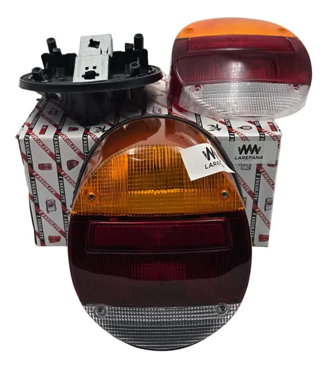 PAR DE CALAVERAS AMBAR PARA VW SEDAN VOCHO NEOLITE - Image 2