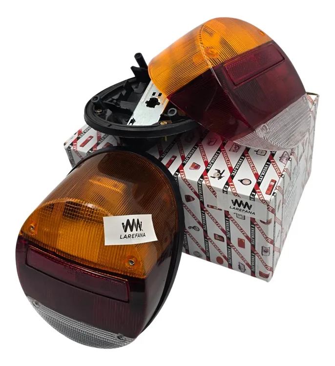 PAR DE CALAVERAS AMBAR PARA VW SEDAN VOCHO NEOLITE - Image 3