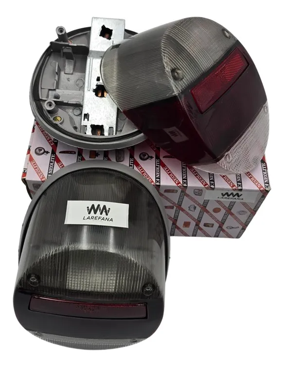 PAR DE CALAVERAS HUMO PARA VW SEDAN VOCHO NEOLITE - Image 2
