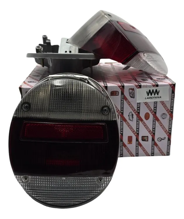 PAR DE CALAVERAS HUMO PARA VW SEDAN VOCHO NEOLITE - Image 3