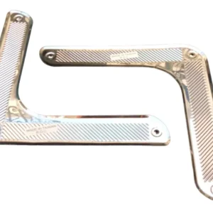 PAR DE PROTECTORES DE INTERIOR DE PUERTA DE ACERO INOXIDABLE PARA VW SEDAN VOCHO