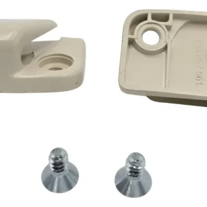 PAR DE SOPORTES DE VISERA HUESO PARA VW SEDAN VOCHO