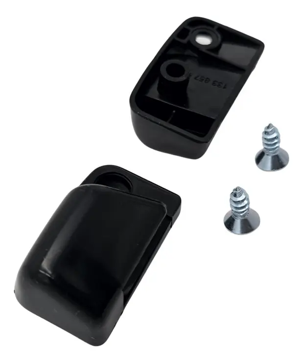 PAR DE SOPORTE VISERA NEGRO PARA VW SEDAN VOCHO - Image 2