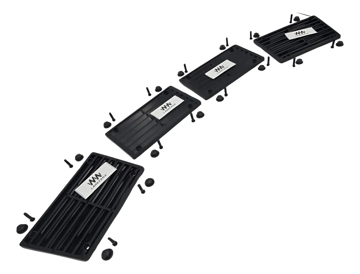KIT DE REJILLAS BOTA AGUAS PARA TAPA DE MOTOR DE VW SEDAN VOCHO (4 PIEZAS)
